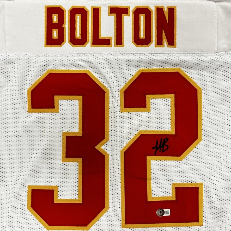 If Nick Bolton gets a sack or an interception and the Chiefs beat the Bills today, we'll give a Nick Bolton autographed jersey to someone who reposts this post and follows us!