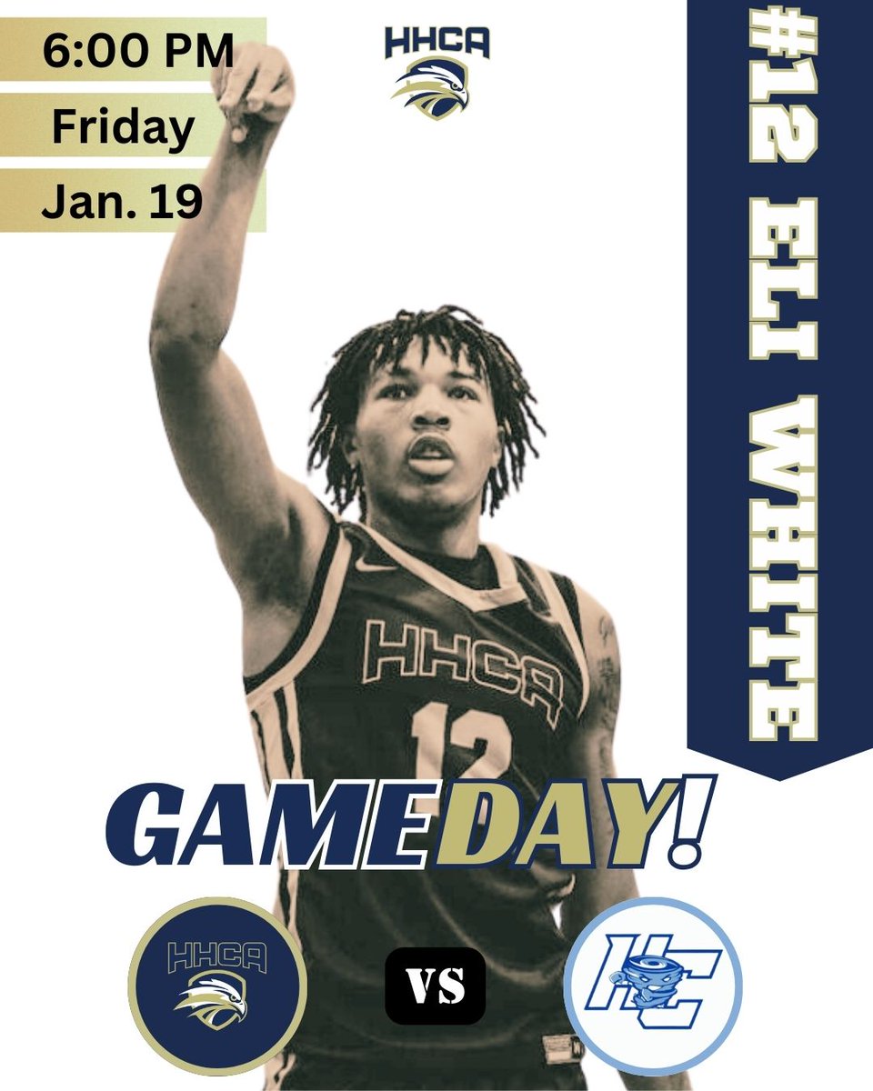 HHCA Boys Basketball (@hhcabasketball) on Twitter photo 𝗚𝗔𝗠𝗘𝗗𝗔𝗬
Where: The Cage
When: 6:00 PM
Watch: youtube.com/@hhcanews8356
SENIOR RECOGNITON NIGHT - Come be loud and cheer on the Eagles as we play <a href="/LowcoSports/">LowcoSports.com</a> ranked #1 and 2023 State Final 4 team Hampton Co. Hurricanes 𝗚𝗔𝗠𝗘𝗗𝗔𝗬
Where: The Cage
When: 6:00 PM
Watch: youtube.com/@hhcanews8356
SENIOR RECOGNITON NIGHT - Come be loud and cheer on the Eagles as we play <a href="/LowcoSports/">LowcoSports.com</a> ranked #1 and 2023 State Final 4 team Hampton Co. Hurricanes