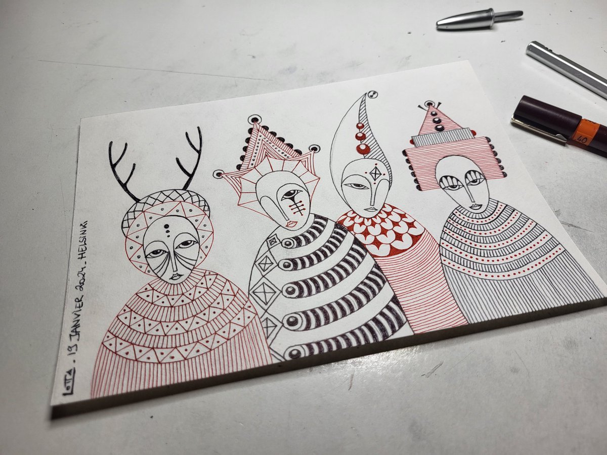 lottaskimo's tweet image. Dessin du jour...
#dessin #drawing