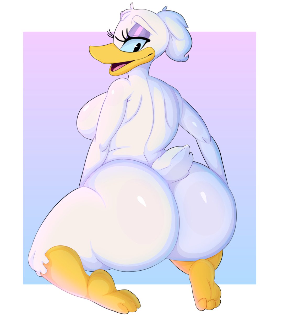 Daisy Duck Looking as gorgeous as ever! I'm becoming a fan of her now..so maybe more art of her in the future