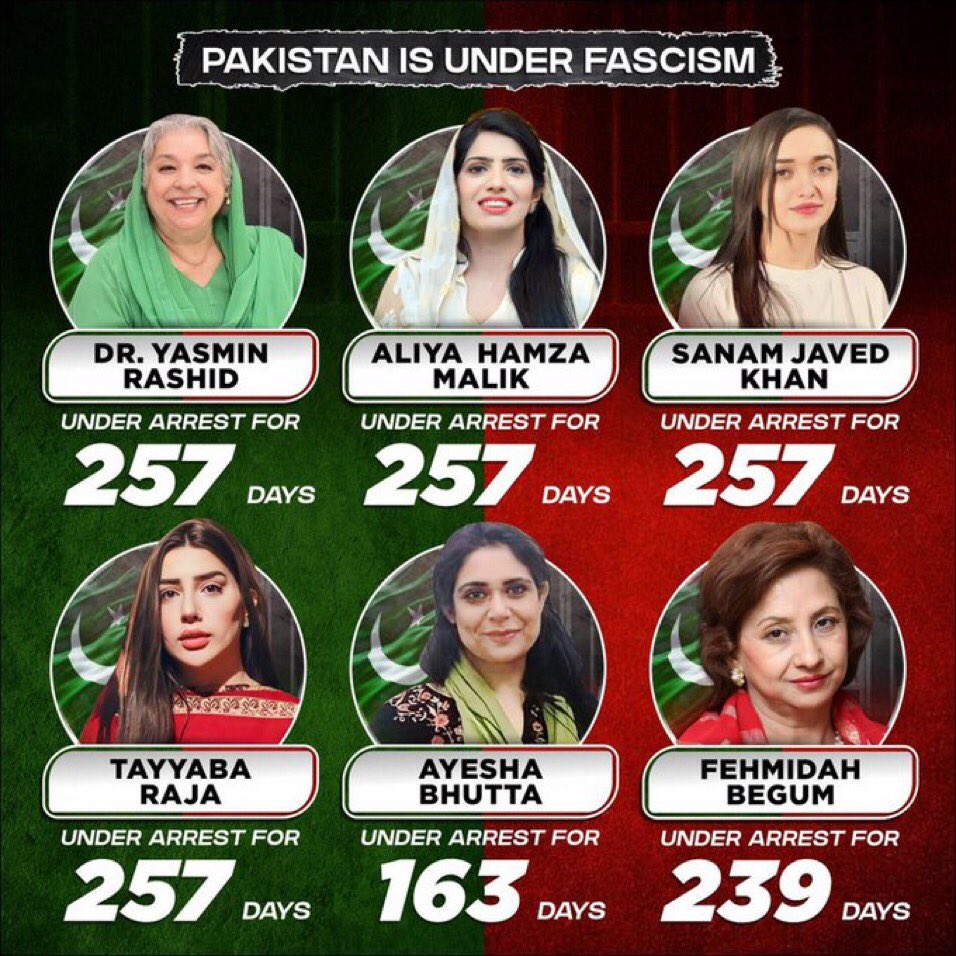 ImranARaja1's tweet photo. ایڈووکیٹ سلمان شاھد @AdvSalmanShahid بتاتے ہیں
“ایک عورت کی قید ایک خاندان کی قید ہے ان 6 لیڈی ورکرز کو سلام جو جیل میں بھی عوام کی فلاح کا سوچ رہی ہیں۔ صنم جاوید کے مطابق وہ بطور اسسٹنٹ اور ڈاکٹر یاسمین جیل میں قید مریضوں کا چیک اپ کرتی ہیں بعض اوقات جیل حکام آدھی رات کو کسی سیریس مریض کے چیک اپ کے لیے ڈاکٹر صاحبہ سے درخواست کرتے ہیں تو وہ فوری طبی امداد کے لیے چلی جاتی ہیں۔ جیل کے ڈاکٹرز کو الٹرا ساونڈ اور  ٹیسٹ کرنا  ڈاکٹر صاحبہ نے سکھایا جبکہ عالیہ حمزہ عائشہ اور طیبہ جیل میں قید چھوٹے بچوں کو پڑھاتی ہیں ۔انہوں نے ایک  4 سال کے بچے کا ذکر کیا کہ وہ اپنی والدہ کے ساتھ رہتا ہے لیکن وہ تحریک انصاف کی قید ورکرز کے ساتھ اسقدر لگاؤ رکھتا ہے کہ ہماری کھانے کی چیزیں بھی بغیر پوچھے لے جاتا ہے جس پر ڈاکٹر صاحبہ نے اسکا نام چھوٹا شہباز شریف رکھا ہے۔ فہمیدہ بیگم بچوں کو ناظرہ پڑھاتی ہیں ۔مزید یہ کہ اگر کسی قیدی کی فیملی مشکِل میں ہو تو وہ اپنی درخواست لکھ کر ڈاکٹر صاحبہ کو بھجواتا ہے جس پر اس فیملی کی فوری مدد ہو جاتی ہے”