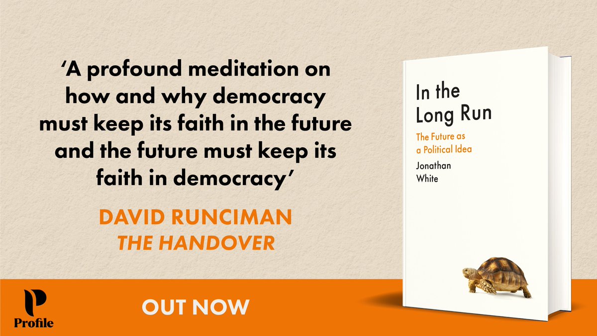 ProfileBooks's tweet image. What happens to democracy when the future seems no longer open?🌍

Jonathan White undertakes a thorough study of democracy throughout history in #InTheLongRun - now out in bookshops and online

Learn more: tinyurl.com/bde77r4f