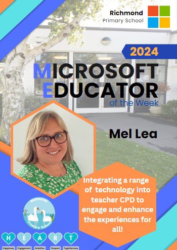 Congratulations to our ME of the Week, Ms Lea For excellent use of @MicrosoftEDU @MicrosoftLearn tools & #technology @MicrosoftTeams to provide #equitable #learning opportunities for all our staff & children! #MIEExpert #edtech #TrustInStour @OneNoteEDU #inclusion