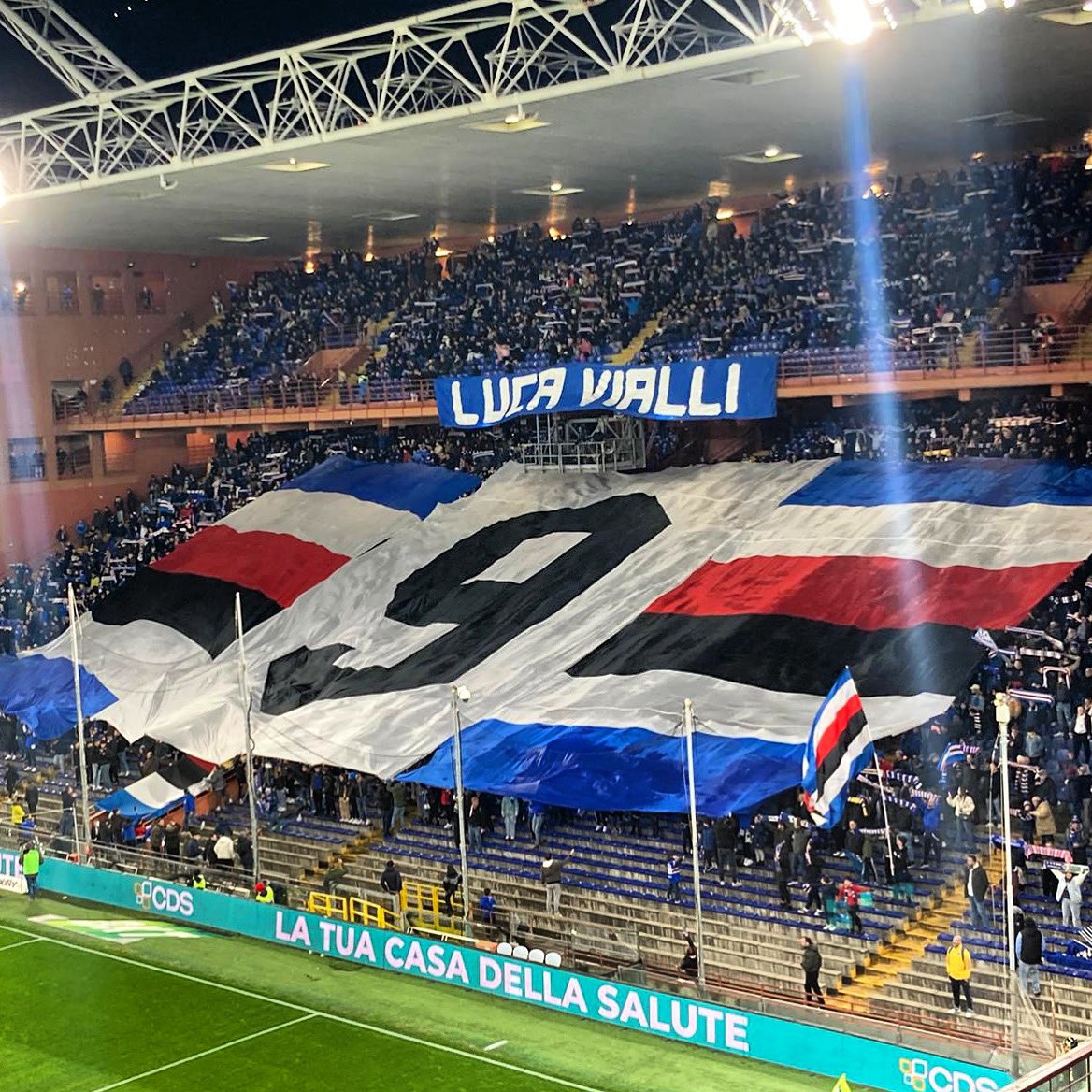 Blucerchiando's tweet image. LUCA VIALLI PER SEMPRE ♥️