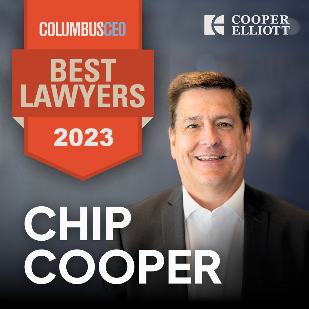 Chip Cooper co-founded Cooper Elliott in 1995 and has been a trial lawyer for more than 30 years. He has been recognized by Best Lawyers each year since 2005 and takes pride in working to providing each of his clients the best settlement possible.