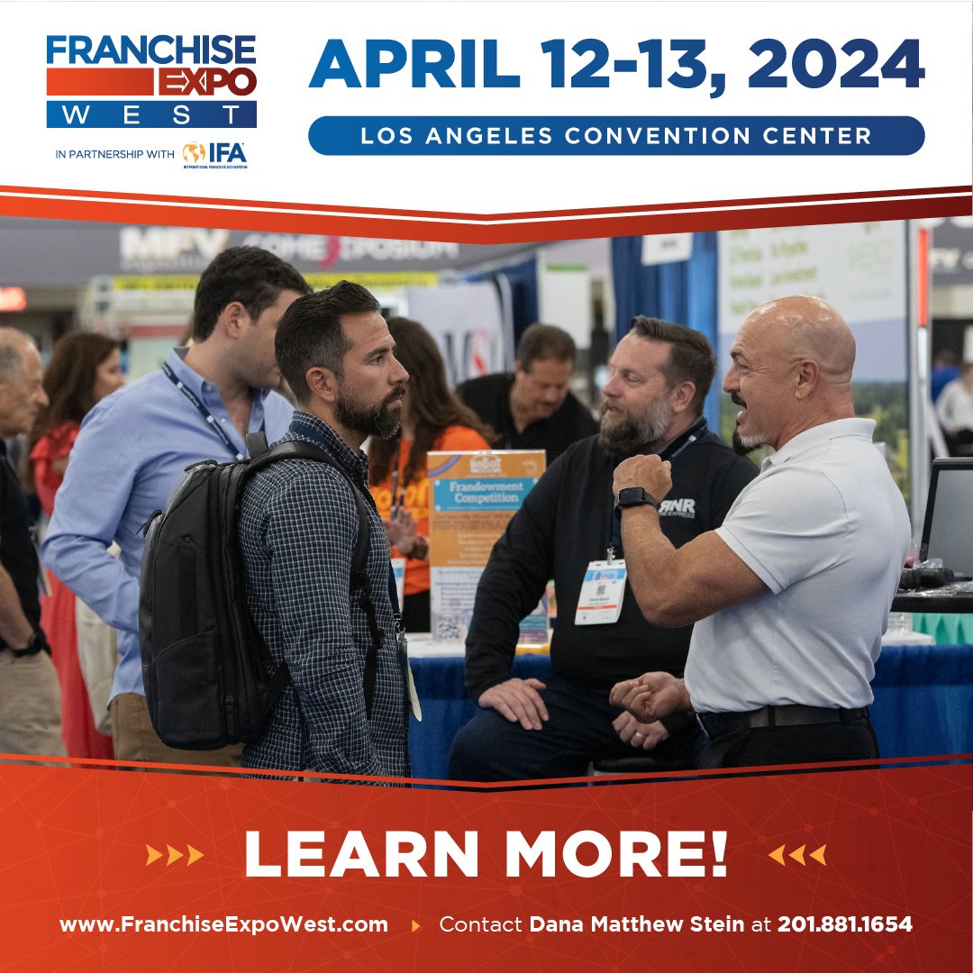 MFVExpositions's tweet photo. Showcase your brand, connect with industry leaders, and meet qualified leads ready to buy a franchise. Call 201.881.1654 for exhibiting info.
https://t.co/7jAsPaxxi3

#FranchiseExpoWest #franchisor #franchisebusiness #franchising #franchisenetworking #franchiseexpo https://t.co/YrR03ytYiC