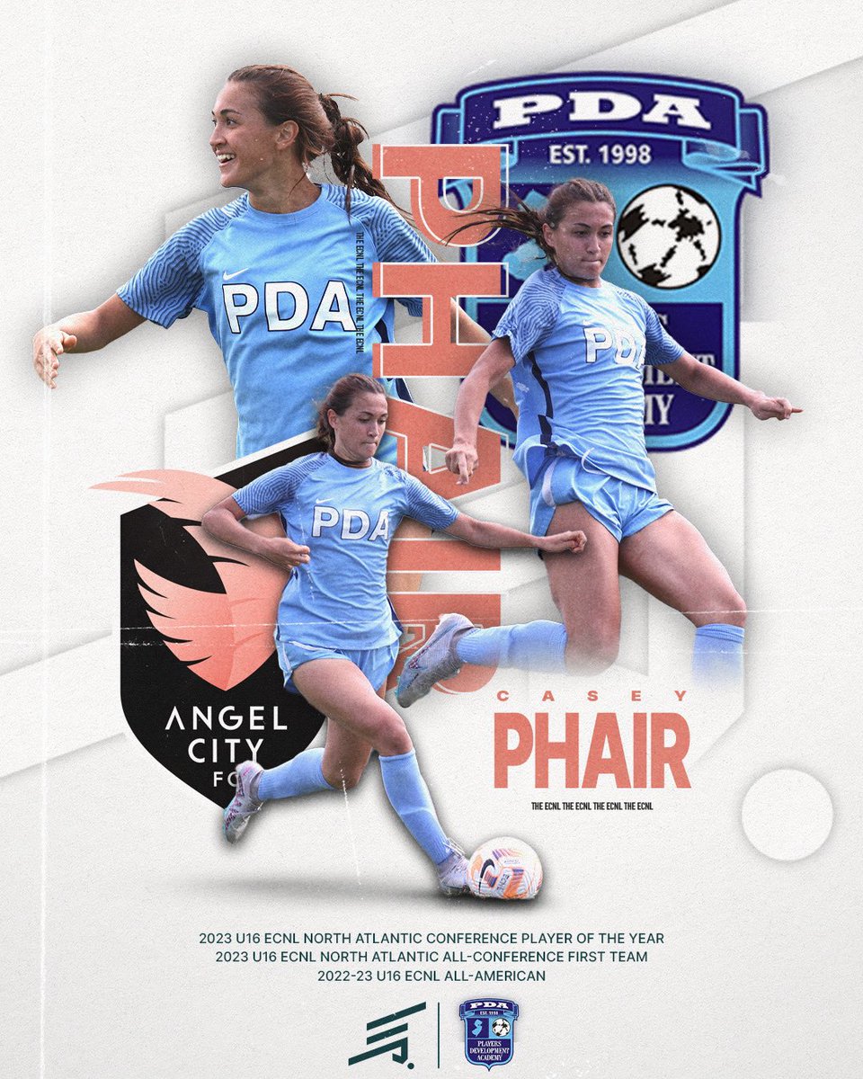 Casey Phair is Los Angeles bound! After becoming the youngest player to ever debut in the Women’s World Cup this summer, Phair is again making history, this time as Angel City FC’s youngest ever signing. Congrats Casey!
