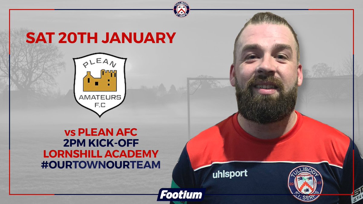 Tomorrow's game for the Serfs:

⏰ 2pm kick-off
🏟️ Lornshill Academy
⚽️ vs Plean AFC
🏆 <a href="/DafaOfficialS/">S&D AFAofficial</a>

#UpTheSerfs #OurTownOurTeam