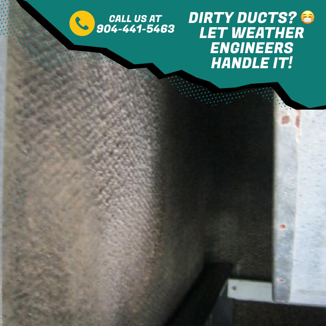 Call 904-441-5463 for professional duct cleaning and enjoy improved air quality.

weatherengineers.com

#DuctCleaning #CleanAir #WeatherEngineers
