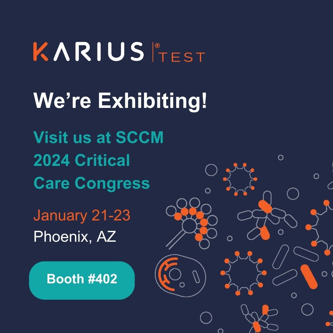 KariusInc's tweet image. We&apos;re excited to exhibit at #SCCM2024! If you&apos;re at the 2024 Critical Care Congress, stop by Booth #402 to learn more about the Karius Test and its diagnostic applications. While you&apos;re there, pick up some of our pathogen lapel pins! 

#KariusTest #criticalcare