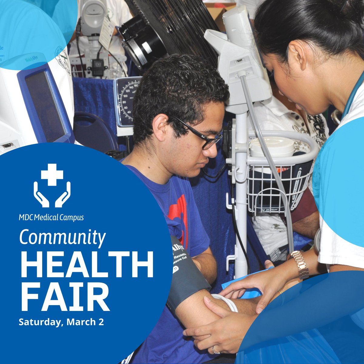 MDC Alumni (@mdcalumni) on Twitter photo Join us Mar 2, 2024, at MDC Medical Campus, FL, for the Health Fair. Impact 2000+ locals with health screenings & education. Sponsor to uplift your brand. For partnership details (bit.ly/48As0Bm), contact Maggie Perez at mperez51@mdc.edu or 305.237.4015.
#MDCProud Join us Mar 2, 2024, at MDC Medical Campus, FL, for the Health Fair. Impact 2000+ locals with health screenings & education. Sponsor to uplift your brand. For partnership details (bit.ly/48As0Bm), contact Maggie Perez at mperez51@mdc.edu or 305.237.4015.
#MDCProud