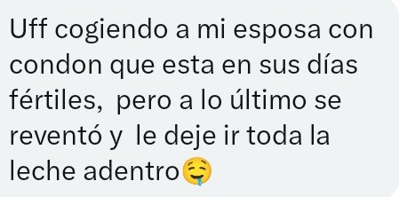 infidelidadreal's tweet photo. El condón se reventó 🤯y le DEJARON LA LECHE ADENTRO 🍼 https://t.co/dd25zfZwoZ