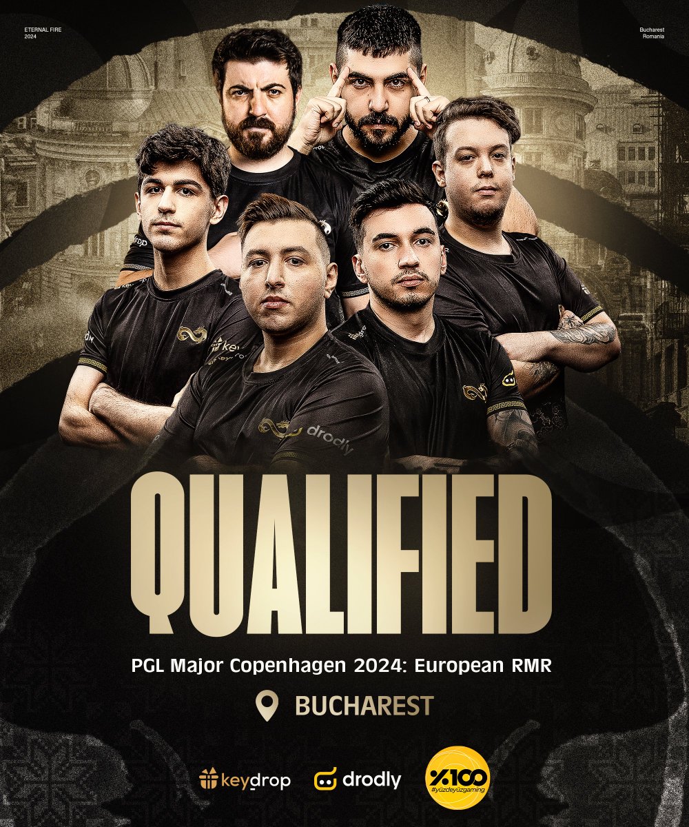 All aboard for Bucharest! ✈️

WE ARE QUALIFIED TO PGL MAJOR COPENHAGEN 2024: EUROPEAN RMR! 🔥