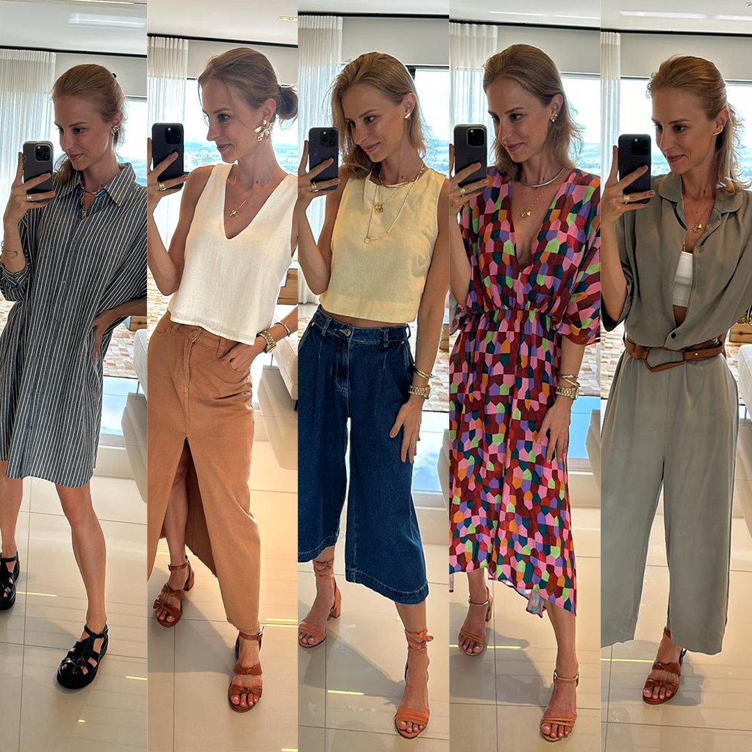 isabelle_degeus's tweet image. Sexta é sinônimo de compiladinho e nessa semana a diversidade foi grande, mas se vocês notarem a essência sempre foi a mesma. 🫶🏻

Me conta, qual deles foi o seu preferido?
Você consegue expressar a sua personalidade e essência na hora do vestir?