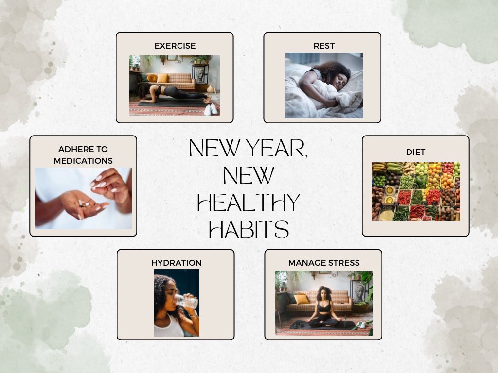 researchwithdrj's tweet photo. Welcome to the New Year, New Health Habits series! Stay tuned for tips to continue the new year in an healthy way! #researchwithdrj #healthyhabits https://t.co/aSqOd9f5xc