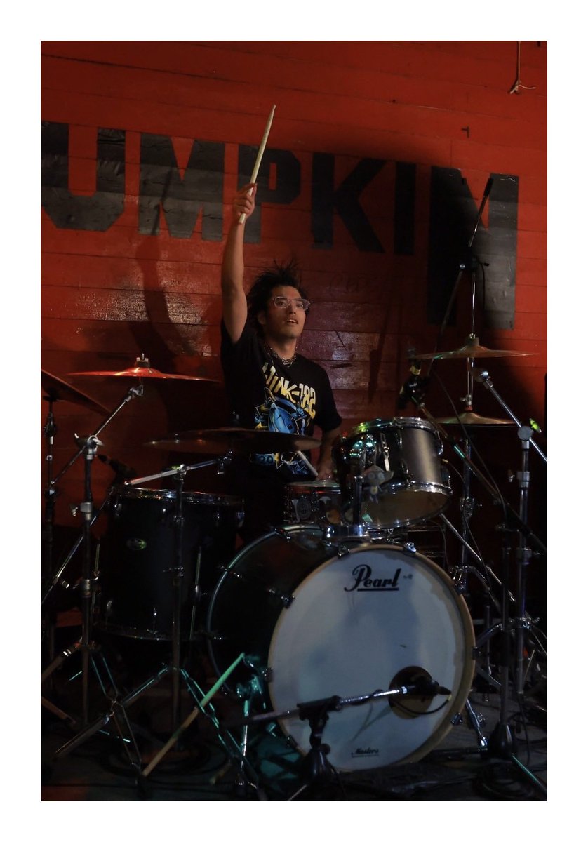 TakeSteadyAim's tweet photo. I want to give a huge shoutout to Kazune for being our drummer during our tour in Japan! He’s a remarkable drummer and such an amazing friend! We couldn’t have made our dream possible without you ❤️ https://t.co/8WhZzjeSFK