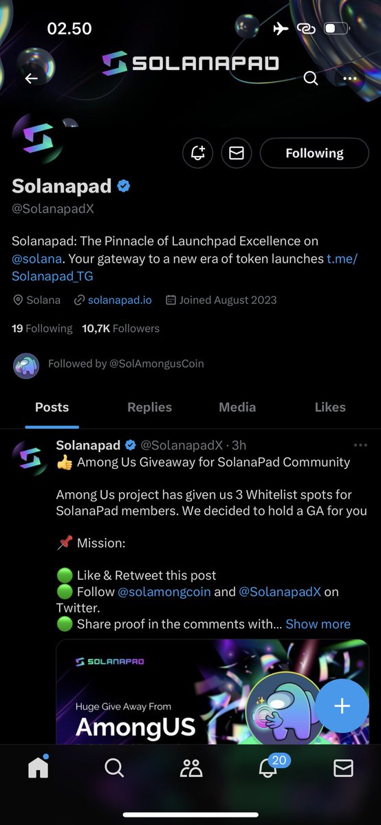 mrch4dz's tweet photo. @SolanapadX @Solamongcoin let do this
ATu66vXbN12ENYvAaS14CyAZFZQsaCZmsw86g674e2sB https://t.co/jzOKH1agQx