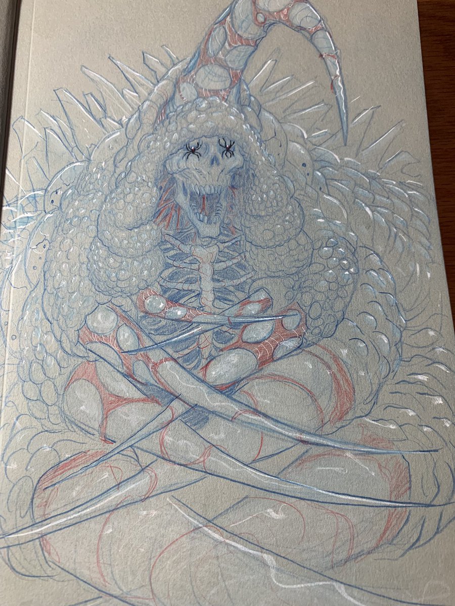 NickPitarra's tweet photo. Congratulations to @SupaCincere he won this #AxWielderJon watercolored book plate and an artist’s edition with Lord Fang sketched inside. Thank you for you patience, brotha, will DM you tracking. https://t.co/NOnvihSaPc