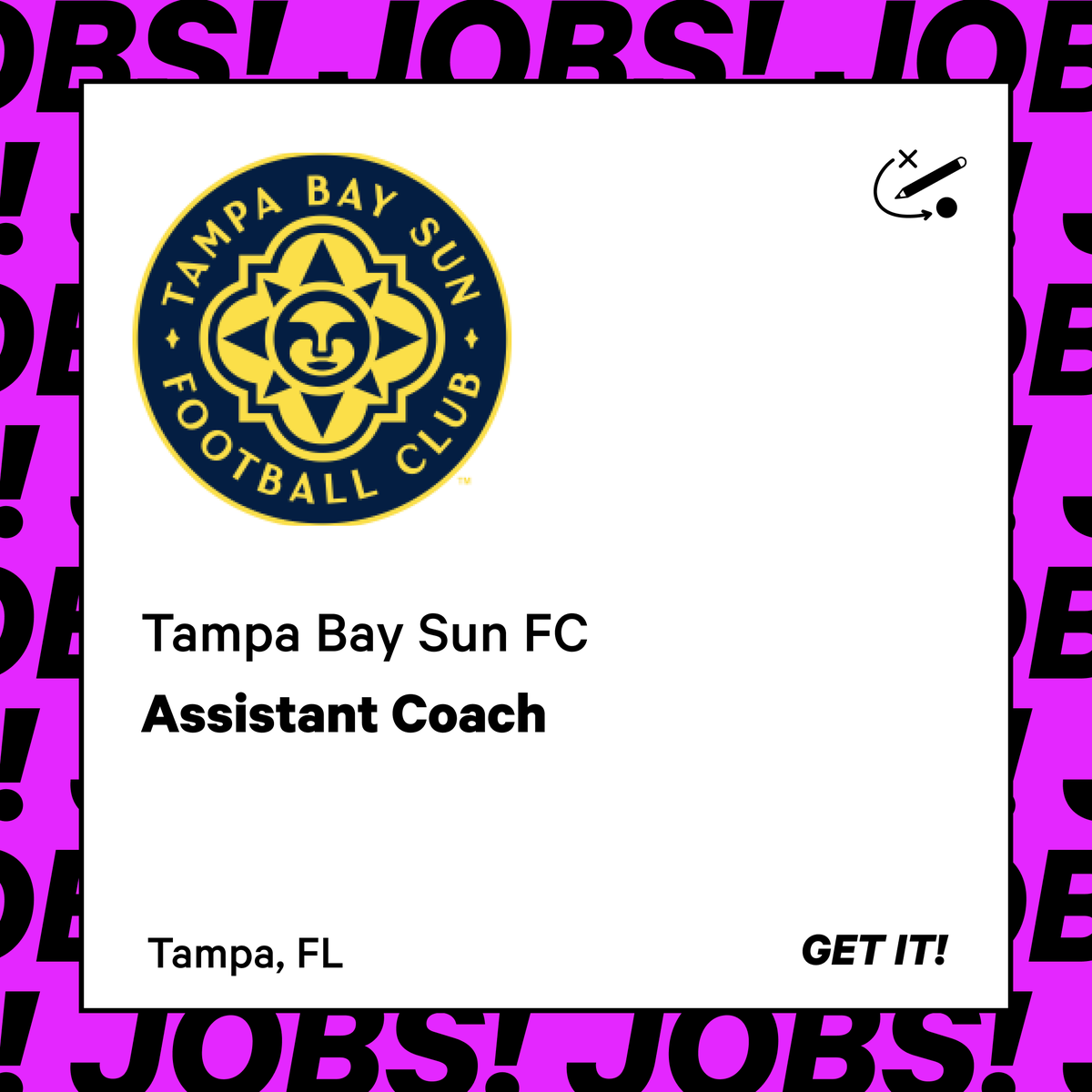 womeninsoccerus's tweet photo. COACHES, WORK IN TRAILBLAZING NEW LEAGUES⚡️🤩
Get after these jobs via the jobs board and be sure to join us at the career fair. Are you a recruiter who wants a game-changing coach to join your team? Grab a recruiter seat at our career fair ➡️https://t.co/crIaj91zP9 https://t.co/nS3knMs8PW
