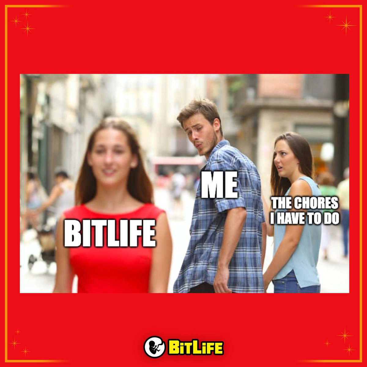 Getting more #BitLife achievements > literally any IRL responsibility. 😂