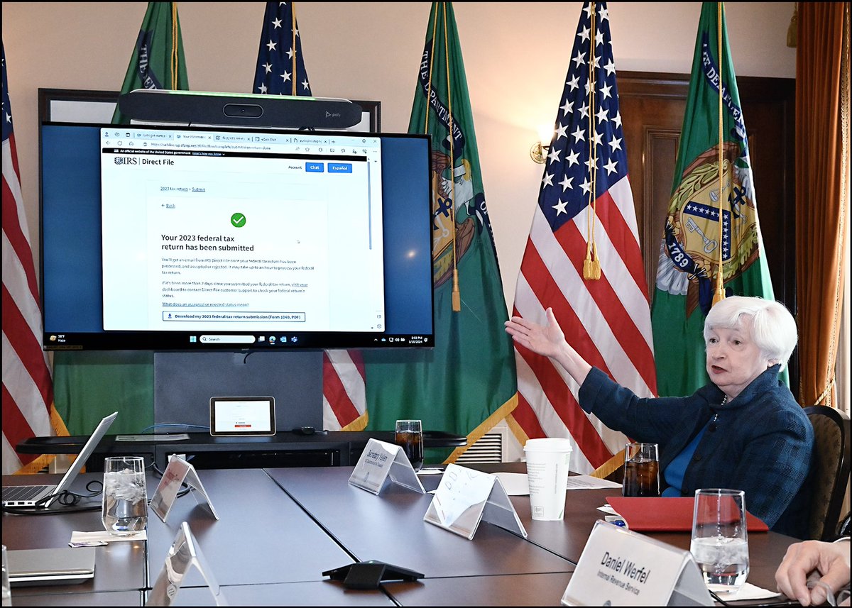 I just received a demo of the upcoming IRS Direct File tool. The IRS has built an impressive product that will give taxpayers a secure option to file their taxes online for free. This pilot program will start small in 2024, to allow the IRS to test it and learn from taxpayers.