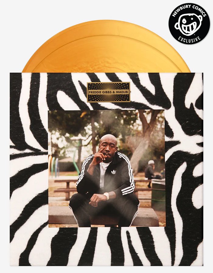 *New release* Freddie Gibbs / Madlib “Piñata” (Newbury Comics Exclusive Gold Nugget vinyl, 2LP) $35.99 (limited to 1000) Link: newburycomics.com/products/fredd…