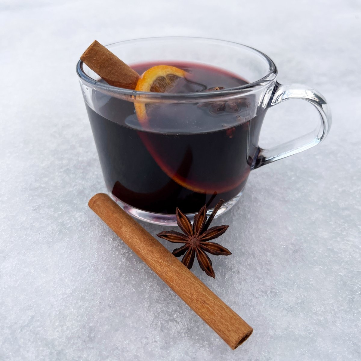 Snowy days mean a round of mulled wine to warm up.