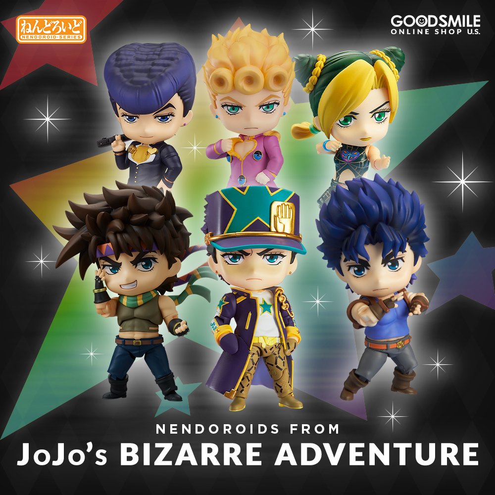 Oh? You’re shopping for JoJo's Bizarre Adventure Nendoroids? You can’t build a generational Joestar collection without checking out GOODSMILE ONLINE SHOP US! Find figures and more from parts 1-6! Shop: s.goodsmile.link/gn7 #JJBA #JoJosBizarreAdventure #Goodsmile