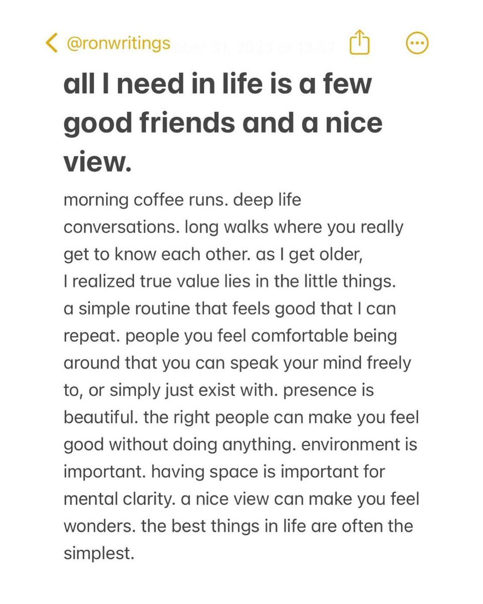 The people you feel comfortable being around that you can speak your mind freely to. 🌻