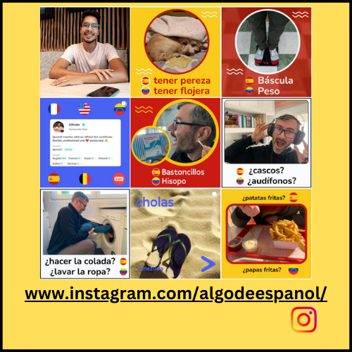 Hi language friends, 

It would be nice if you could follow my partner on Twitter and/or Instagram. 

He talks/writes about Spanish in English, French, Spanish and Dutch.

RT very much appreciated.