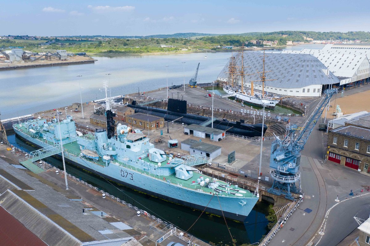 2024 is shaping up to be a very BIG year for us here at The Historic Dockyard Chatham. Read the 40 Things To See and Do blog on our website for the full list: bit.ly/CHDT_40ThingsT… credit: Geoff Watkins Aerial Imaging South East