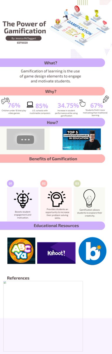 KinderJM24's tweet photo. Gamification in Education Infographic #wuedt6020
https://t.co/4pvpqStvj5 https://t.co/M2r5vD0GyB