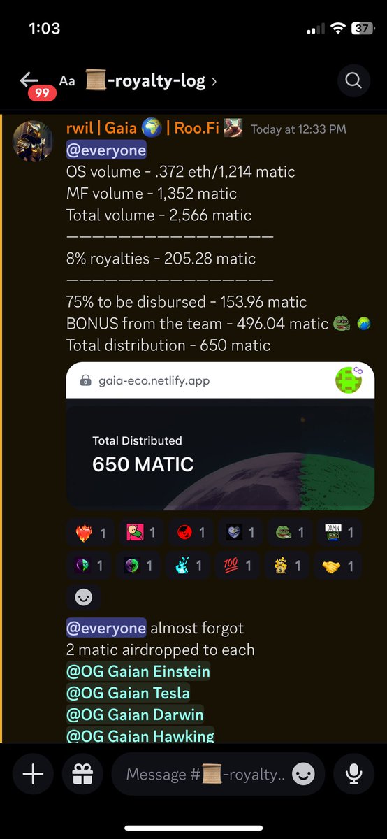 Gaia Ecosystem tweet media