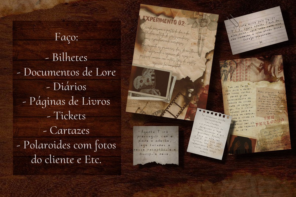 ereshinho's tweet image. ‼️ COMISSION - Documentos De RPG ✨ 

- Fazendo para treino e por necessidade !!

- Combinar comigo na DM e mandar referências de como preferir ;) 

Se conhecerem algum mestre por aí precisando divulguem pfv ! Ajudem um pobre 😭 .