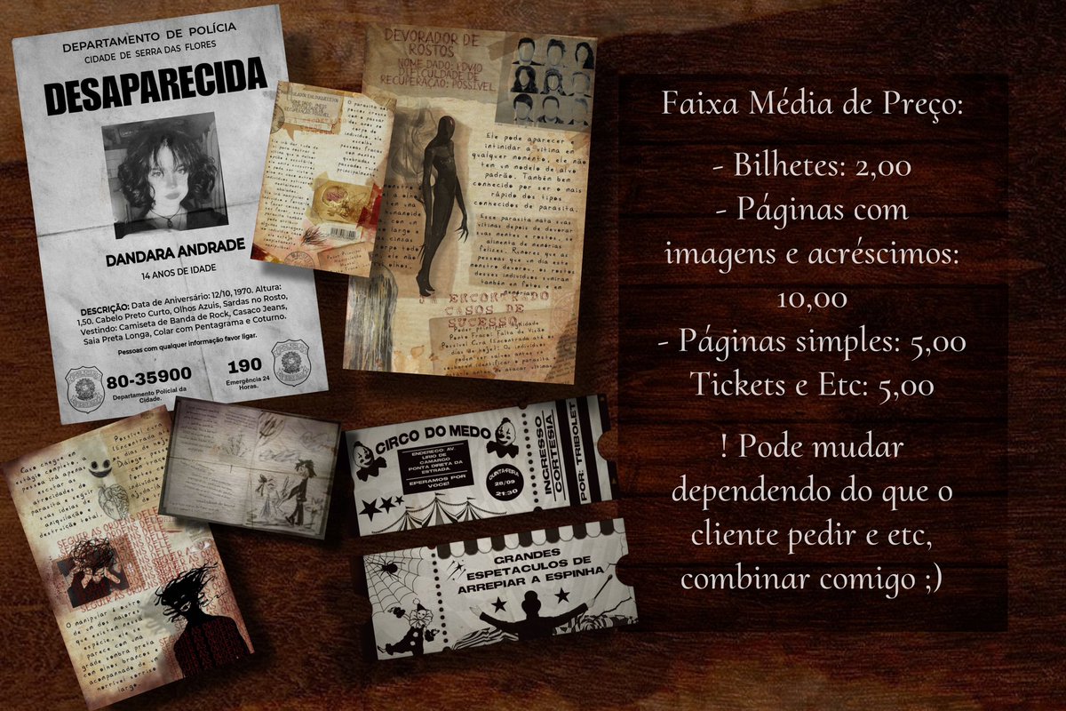 ereshinho's tweet image. ‼️ COMISSION - Documentos De RPG ✨ 

- Fazendo para treino e por necessidade !!

- Combinar comigo na DM e mandar referências de como preferir ;) 

Se conhecerem algum mestre por aí precisando divulguem pfv ! Ajudem um pobre 😭 .