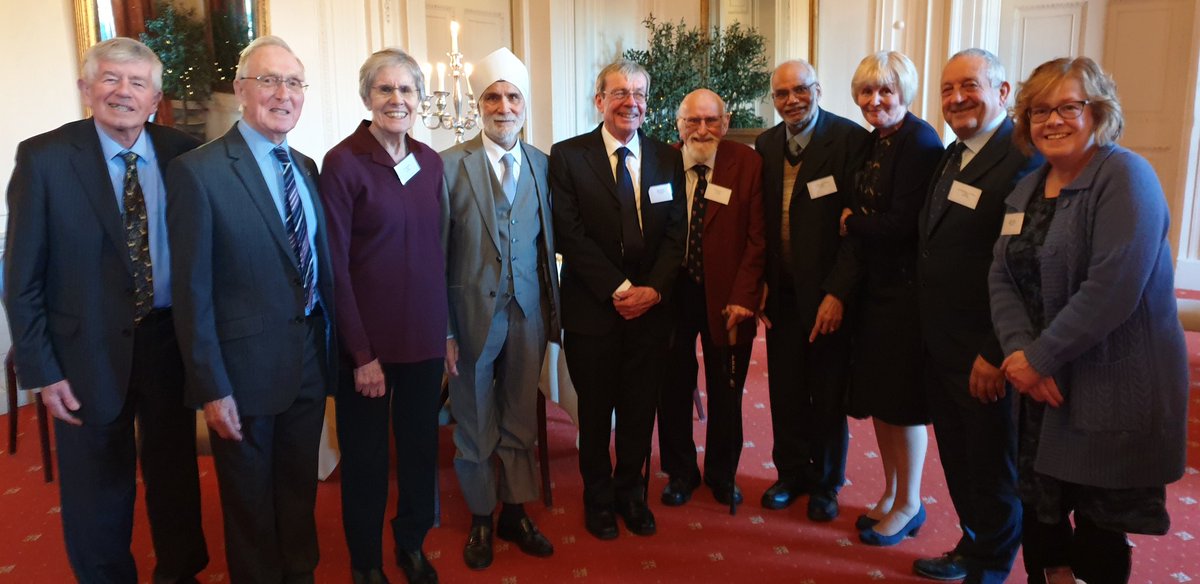 Working lunch - Coventry General Charities Distribution Lunch at Coombe Abbey. Chairman with Trustees/Board members.