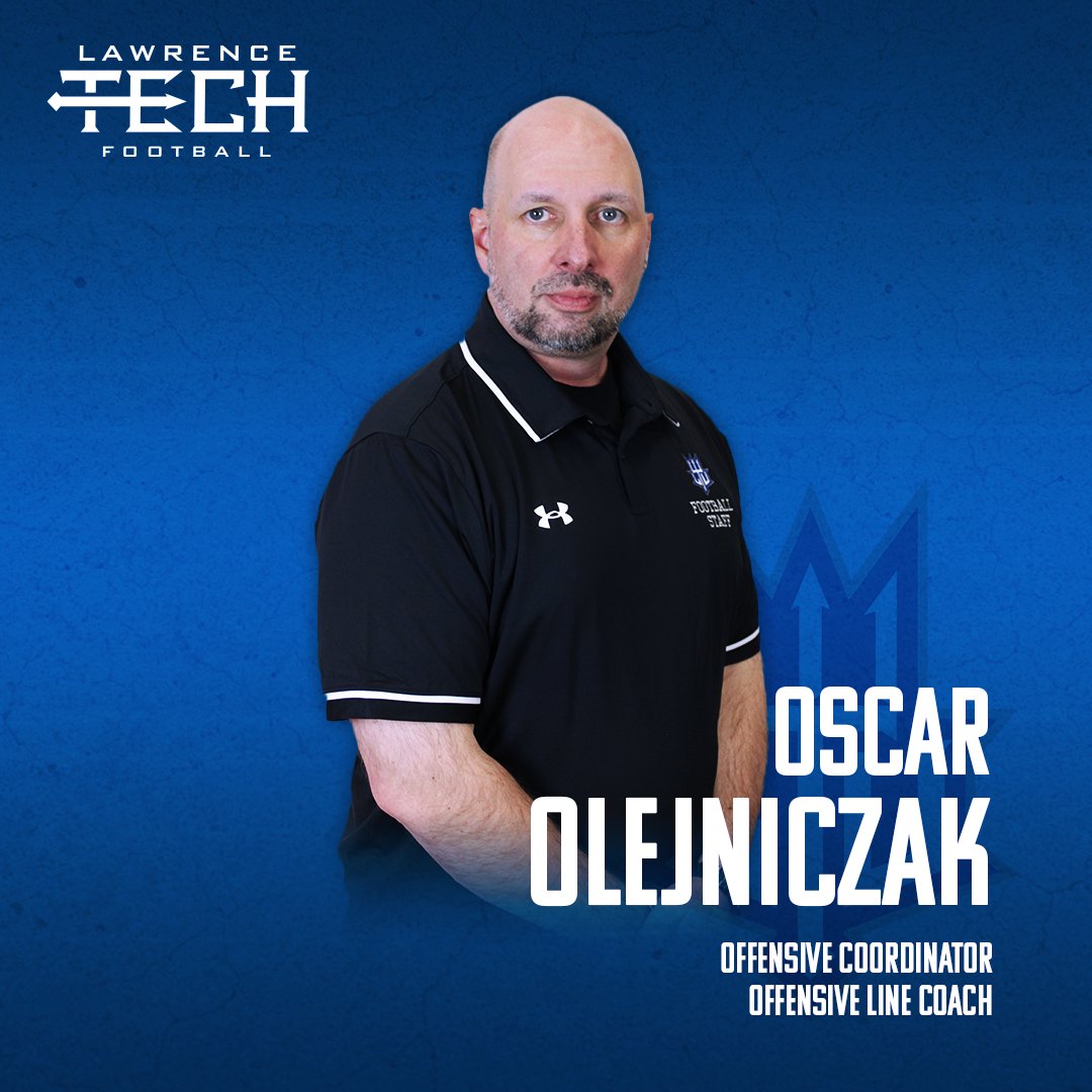 2024 LTU Football Coaching Staff update. Oscar Olejniczak - Offensive Coordinator & Offensive Line Coach More announcements coming soon. #cuLTUre #WeAreLTU