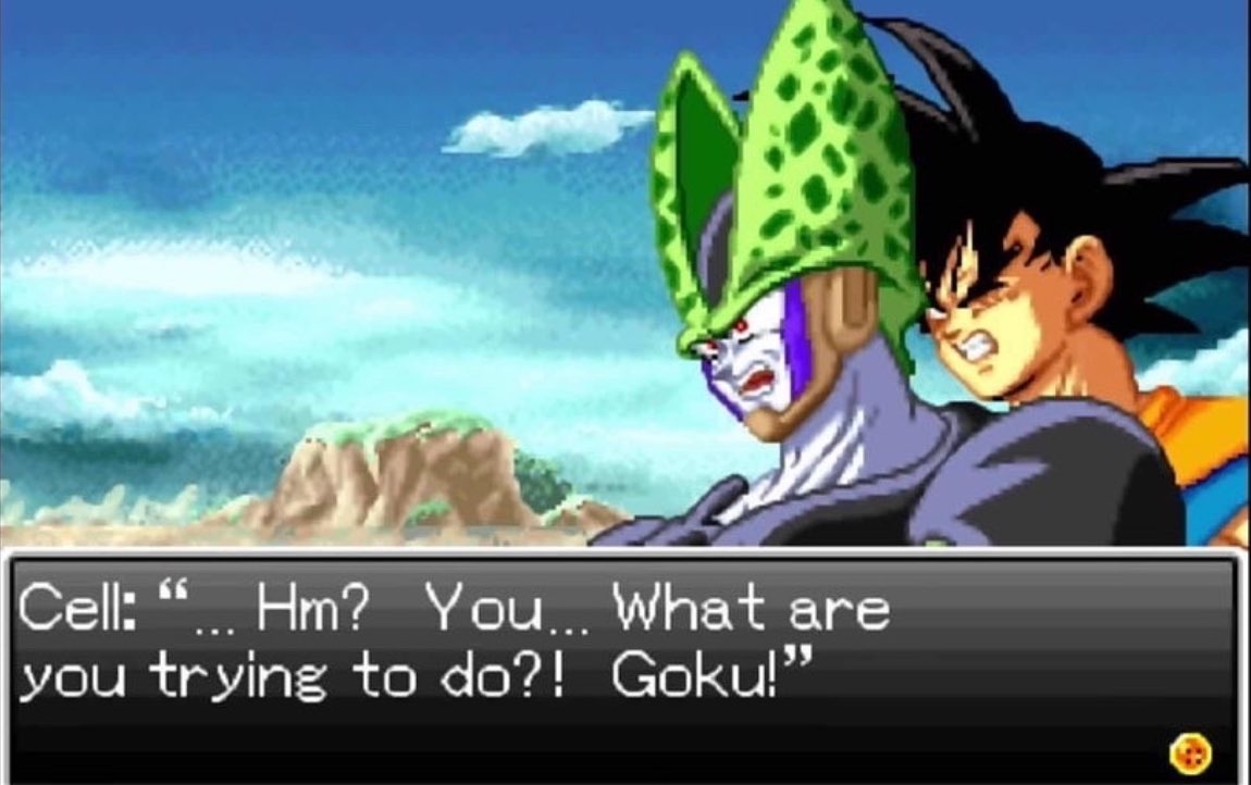Extralongdokkan's tweet photo. What the hell Goku https://t.co/LdHosfvgxK