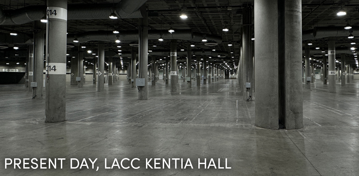 ConventionLA's tweet image. Check out these incredible shots from The Dark Knight Rises (2012) shot in LACC's Kentia Hall and swipe to see what the space looks like today! #filmfriday #locationscouts #filmlocations #batman