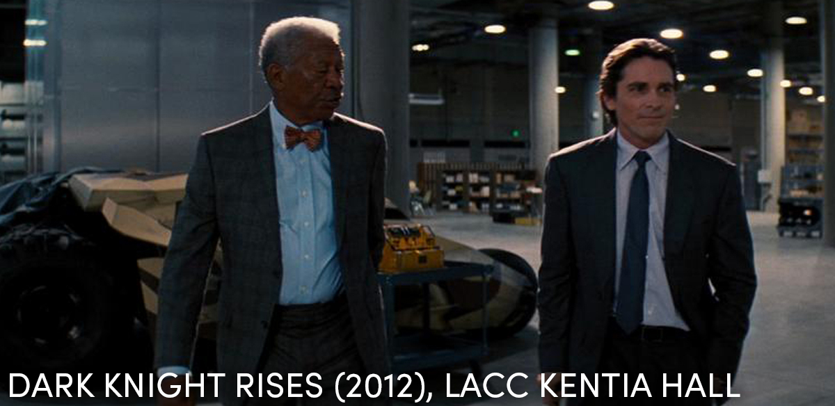 ConventionLA's tweet image. Check out these incredible shots from The Dark Knight Rises (2012) shot in LACC's Kentia Hall and swipe to see what the space looks like today! #filmfriday #locationscouts #filmlocations #batman
