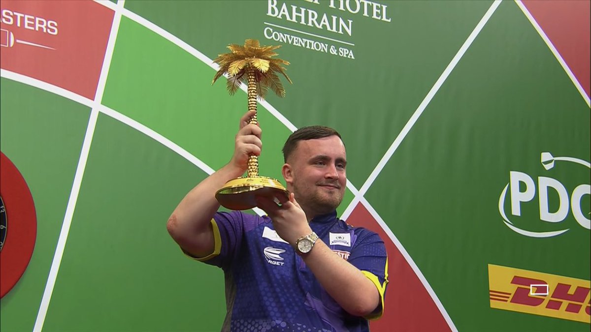 Nine-darter ✅9️⃣
170 checkout ✅🎣
First senior PDC title ✅🏆

What a night for Luke Littler ☢️