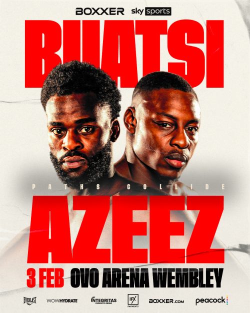 A long friendship will be put aside when top light-heavyweight contenders Joshua Buatsi (17-0, 13 KOs) and Dan Azeez (19-0, 13 KOs) meet at OVO Arena Wembley in London on Saturday, Feb. 3. The 12-round duel will be streamed live on @peacock at 2 p.m. ET. @boxxer @PatrickSportsTV