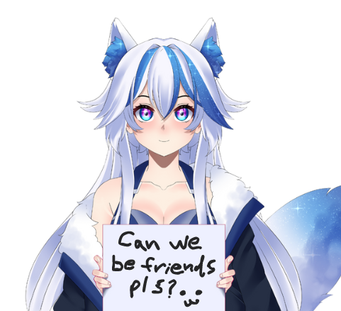 Celestheia_'s tweet photo. Hey fellow Vtubers, is it weird that I just want other friends in the Vtubing space? Like, I would love to collab and all that, but can we just be friends and hangout outside of content? https://t.co/2PkZJKESv3