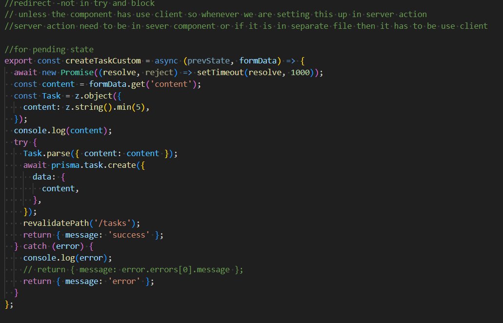 RyugaG16's tweet image. Day-05 of #30daycodingChallenge
Today was a day of learning ig
1) Leant about react-host-toast 
2) Learnt about zod library 
3) Learnt about useFormStatus and UseFormState Hooks and how to use status and responses from form to influence our client states
#coding #CodingJourney