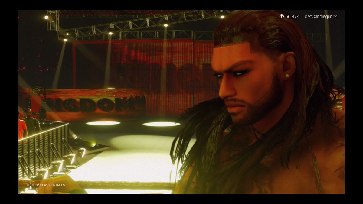 MzSkittleDreads's tweet image. #WWE2K19 #wwe2K24 Azriel. Right when I had just updated his face texture. Also, just take a look at the texture of the hair? Perfection! We need this BACK!! 🙏🏾😩🧡🧡🧡