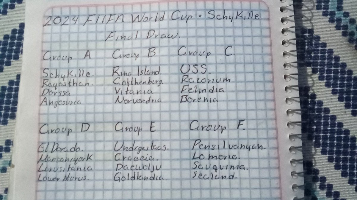 The #FinalDraw is ready!!!!