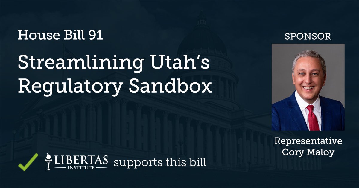 Libertas's tweet photo. Fast track your innovative idea! HB 91 boosts Utah’s sandbox with quicker approvals and expertise. Let’s unleash Utah’s entrepreneurial spirit!
We Support! ✅ Learn more here: https://t.co/AljolamwKF
#utpol #utleg #utahbusiness #utahbusinessowner #utbusiness https://t.co/uG6368Cl2w