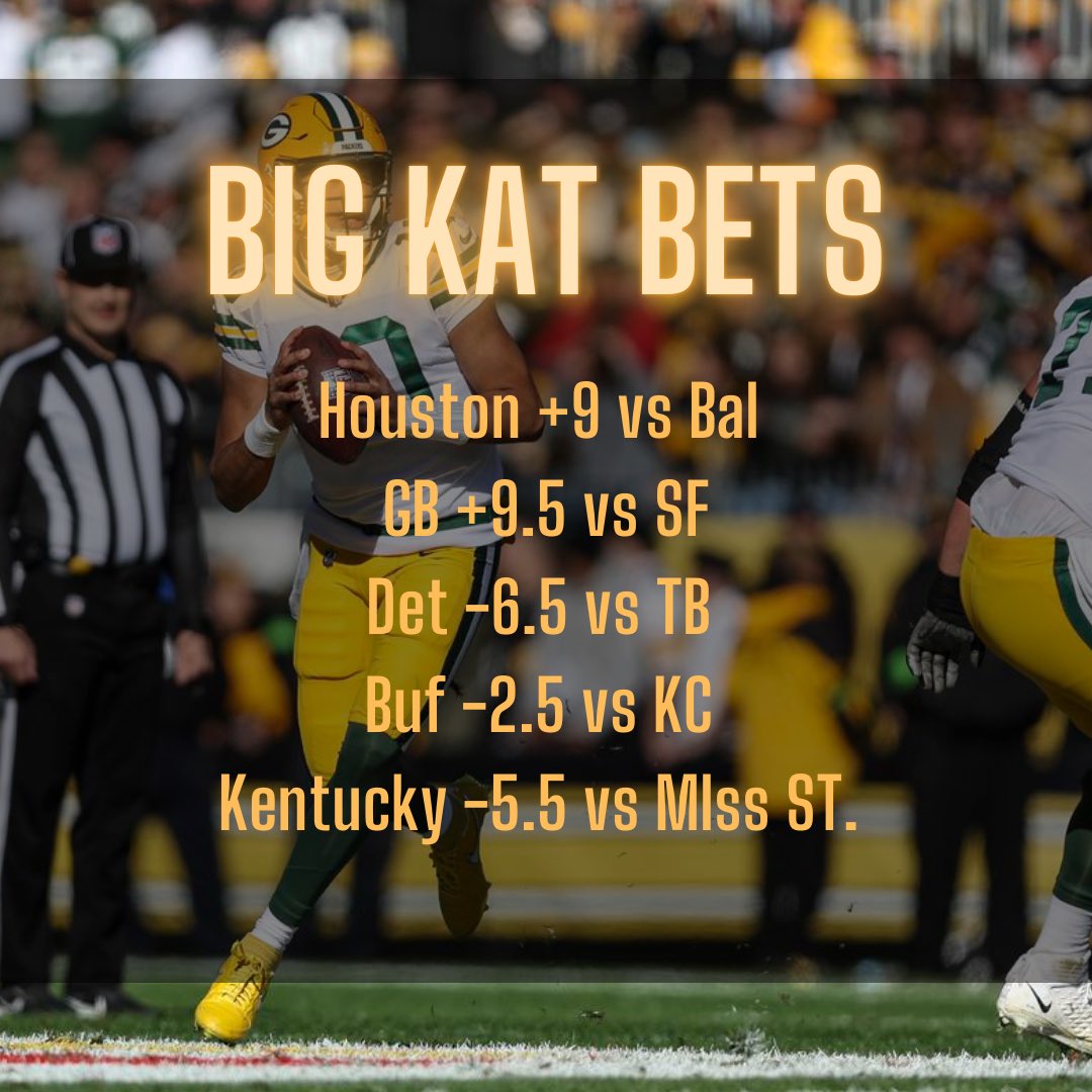 HLSbettingPod's tweet photo. Big Kats attempt to repeat started off hot with a W in college bball thanks to the wildcats…how do you think he will finish?!

#sportsbetting #nfl #nflplayoffs #kentuckywildcats #SportsBettingX https://t.co/sTjv1rJ7Sf