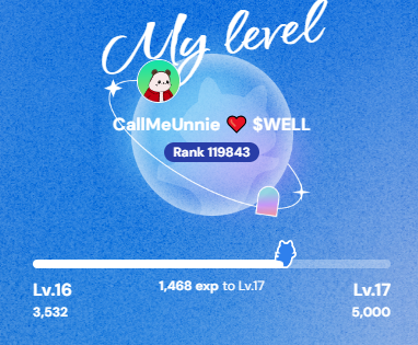 CallMeUnnie__'s tweet photo. Damn, my rank falling behind @Yogapetz #WELL3 $WELL https://t.co/n4DdWTvZ86