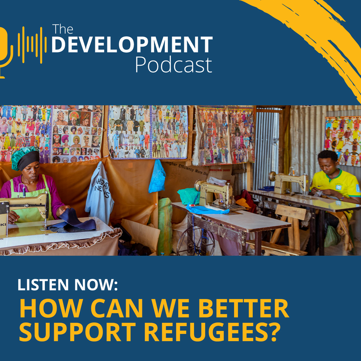 How can we better support refugees? Listen to the 2nd #DevelopmentPodcast limited series episode with: 
➡️Xavier Devictor, #WDR2023 Co-Director
➡️@RaoufMazou
➡️Abdullahi Mire, UNHCR Nansen Refugee Award winner
➡️Nancy Karambo Riungu, Kenyan entrepreneur
➡️wrld.bg/s2lw50Qq5PY